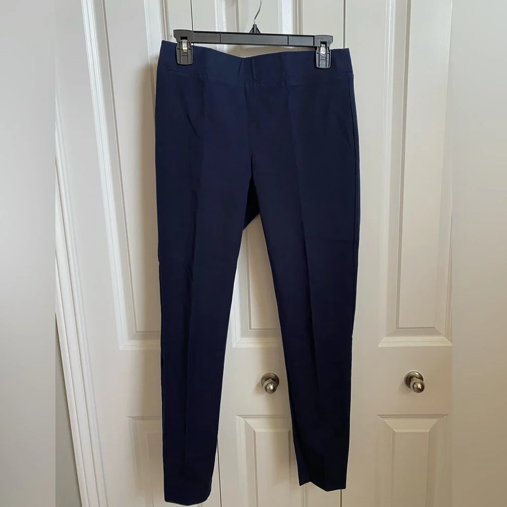 Talbots Dark Blue Skinny Ankle Pants - Picture 1 of 7